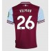 West Ham United Max Kilman #26 Hjemmedrakt 2024-25 Kortermet